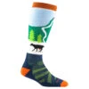 Darn Tough JR Pow Cow Midweight Ski Socks 2 Darn Tough JR Pow Cow Midweight Ski Socks -Race Place Ski Shop 2023 Darn Tough JR Pow Cow Ski Sock 1