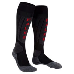 Falke Women's SK5 Ultra-light Ski Sock -Race Place Ski Shop 2023 Falke W SK5 Sock BLK 3